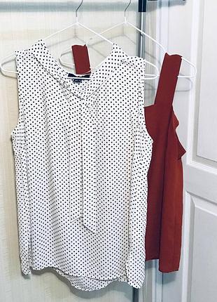 Красивая блуза в горошек  бренда atmosphere
