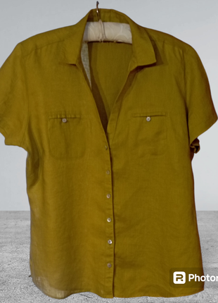 Льняная рубашка