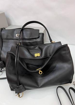 Balenciaga rodeo золото / серебро 35 см