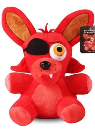 М'яка іграшка фоксі (foxy) герой п'ять ночей з фредді (five nights at freddy's). 20 см