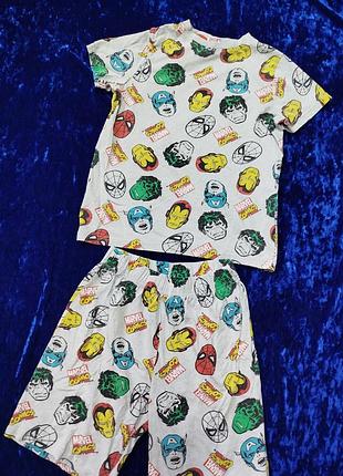 Летний костюм marvel футболка, шорты
