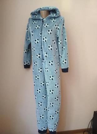 Теплый  пушистый кенгуруми 44/46 размер.