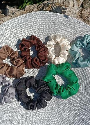 Шелковые резинки для волос резинка из шелка