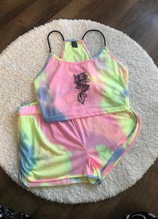 Костюм веселка shein 1