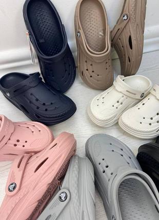 Женские и мужские кроксы crocs off grid clog