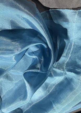 Гардина синяя