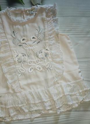 Блуза з вишивкою river island