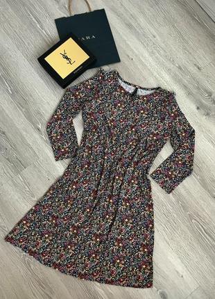 Летнее цветочное платье stradivarius