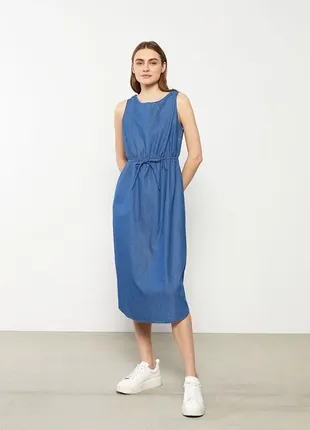 Джинсовое платье lc waikiki  размер 44