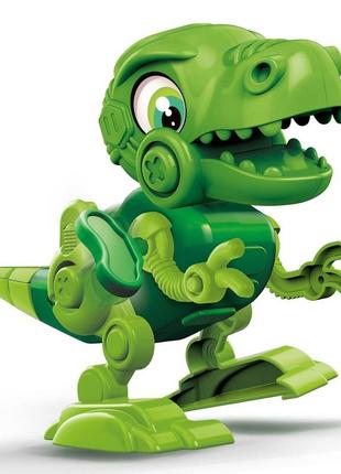 Робот-конструктор "dino bot t-rex", clementoni 75073.00