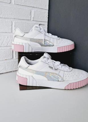 Женские кожаные кроссовки puma