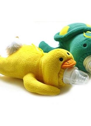 Чехол утенок на детскую бутылочку