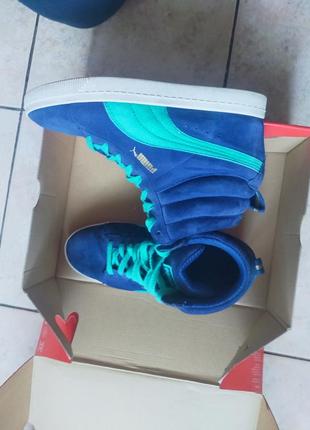 Утепленные кроссовки,фирма puma,39,25см