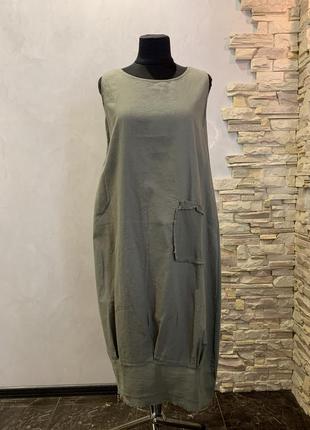 Сарафан льон-котон l-3xl