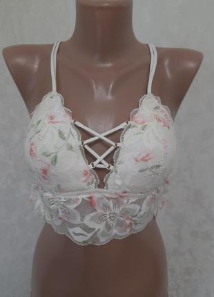 Топ лиф бра pink victorias secret