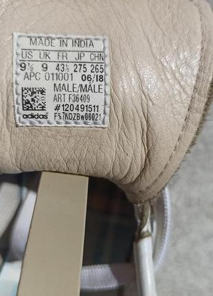 Шкіряні кросівки adidas stan smith 4