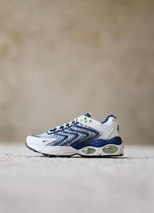 Мужские демисезонные спортивные кроссовки nike tw white lemon twist navy