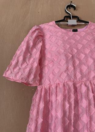 Новое платье платья размер m l розового цвета3 фото