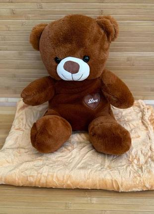 Подарок малышам игрушка -плед-подушка