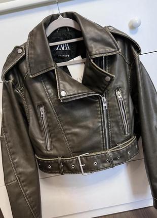 Косуха zara куртка косуха zara вкорочена косуха zara