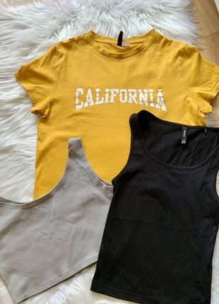 🌸‼️📣акция📣‼️1=2 *дешевая вещь в🎁 женские топы, футболка sinsay, h&m