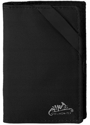 Бумажник для документов и денег helikon-tex "edc mini" (mo-edc-cd-01) черный