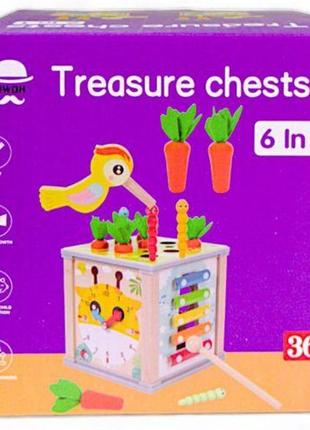 Куб логічний "treasure chests" (15,5 см.)
