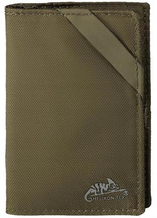 Бумажник для документов и денег helikon-tex "edc mini" (mo-edc-cd-02) олива
