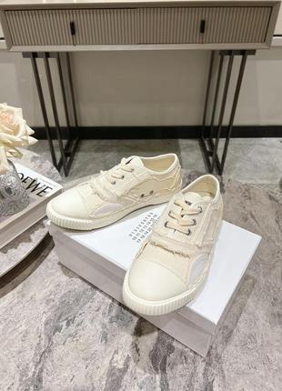 Кеды в стиле maison margiela