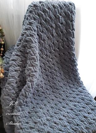 Плед з плюшевою пряжі