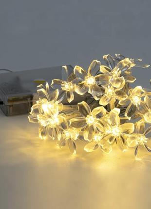 Декоративная гирлянда altalusse inl-2708b-20 теплый 20 led, 3 м, 1 режим, 3xaa (inl-2708b-20 warm)