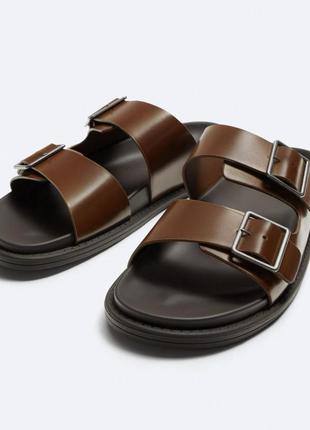 Сандалии мужские zara