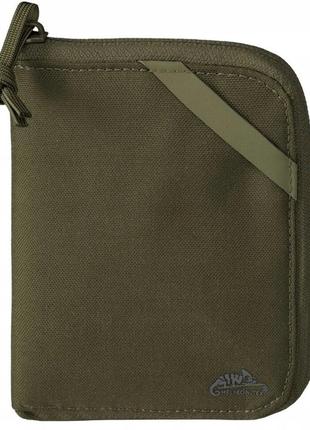 Бумажник для документов и денег helikon-tex "edc large" (mo-edl-cd-02) олива