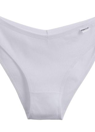 Бавовняні трусики-сліпи в рубчик