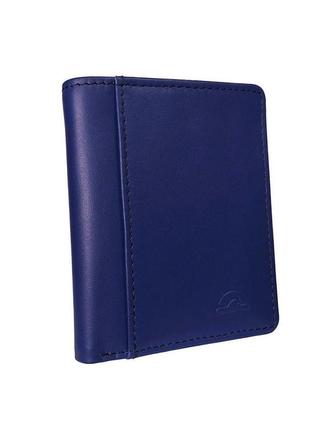 Кредитниця шкіряна new rainbow 1034 bluette синій