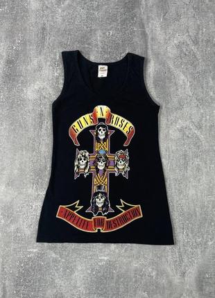 Майка guns n roses мерч y2k rap