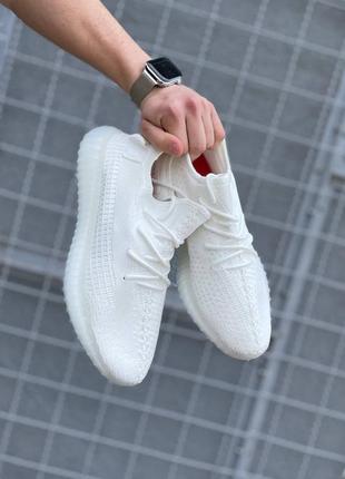 Adidas yeezy boost 350 white3 фото