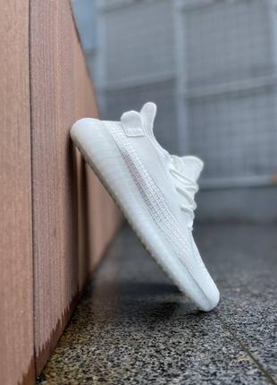 Adidas yeezy boost 350 white6 фото