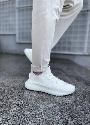 Adidas yeezy boost 350 white1 фото