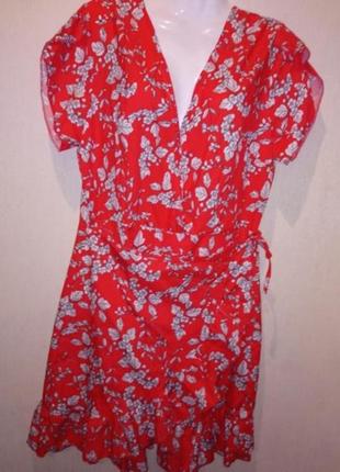 🌸🕊️🌿 ... летнее платье на запах р.46/48 ... 🌿🕊️🌸