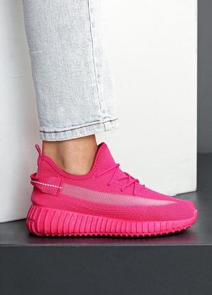 Кросівки текстильні рожеві легкі зручні на кожен день3 фото