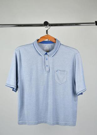 Daniel hechter easy go мужское поло голубое  размер 54 xl-xxl