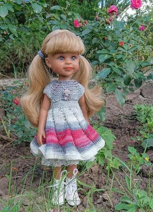 Сукня "веселе мишеня" на ляльку паола рейна4 фото