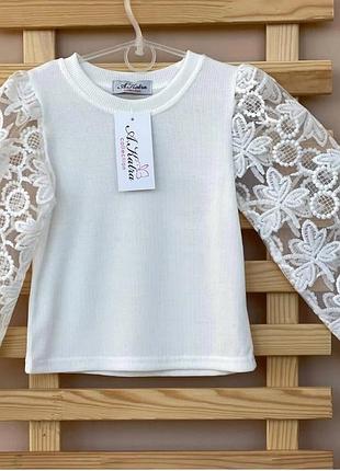 Нарядна кофтинка для дівчаток в школу