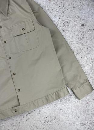 Beacoup beige men’s solid overshirt овершит оригінал, universal works x issey miyake4 фото