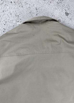 Beacoup beige men’s solid overshirt овершит оригінал, universal works x issey miyake6 фото