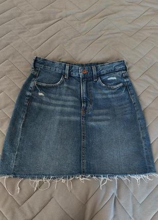 Джинсова юбка, спідниця