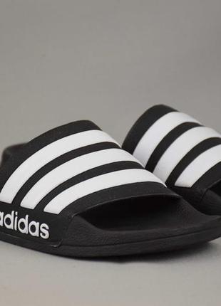 Adidas adilette shower шльопанці сланці чоловічі жіночі. італія. оригінал. 40.5 р/25.5 см.