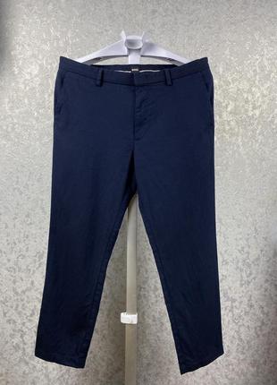 Мужские укроченные штаны чинос hugo boss kaito slim fit