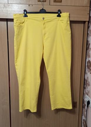 Коттоновые брюки большой размер 58